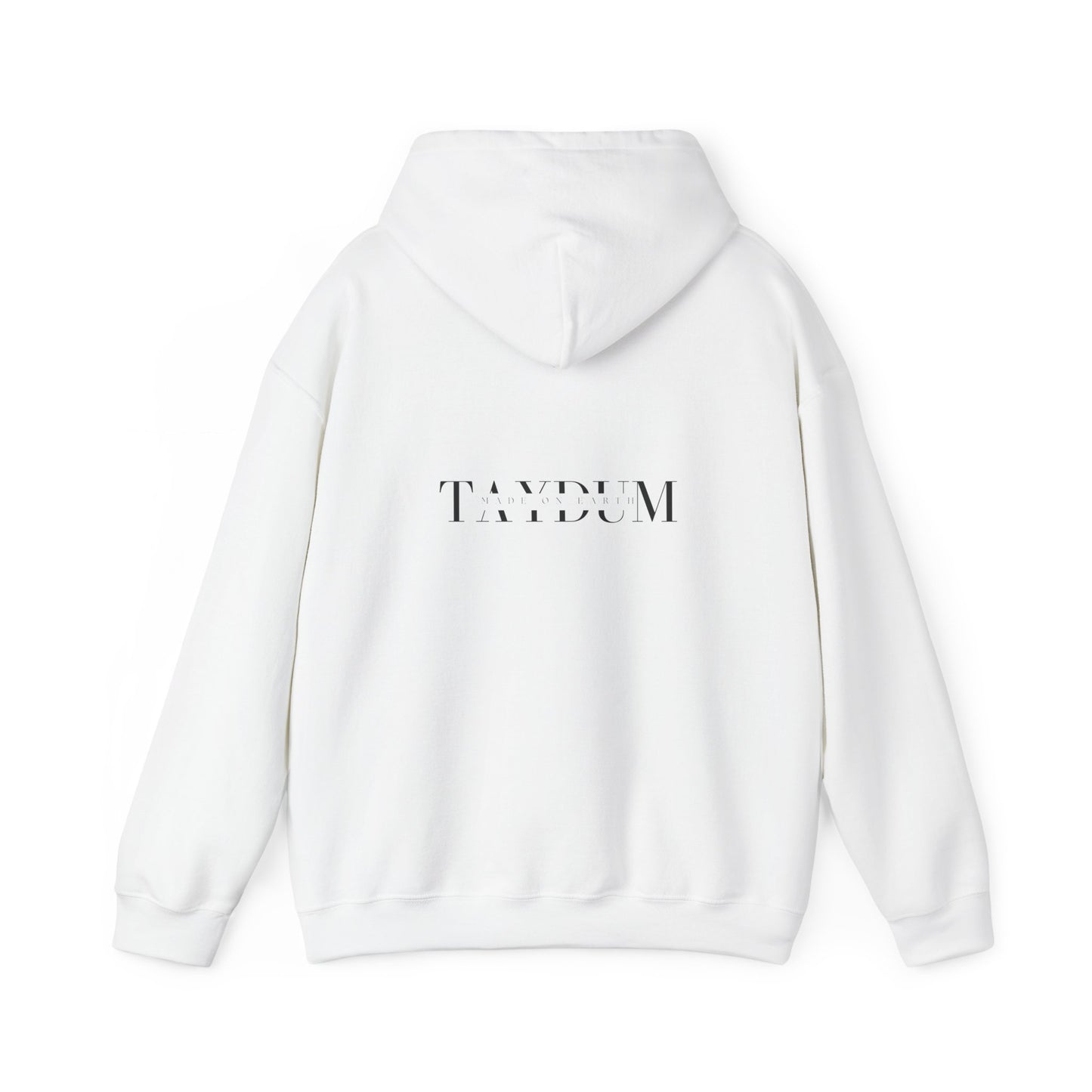 Unisex Hoodie – Sleek Minimalist White for Effortless Style!